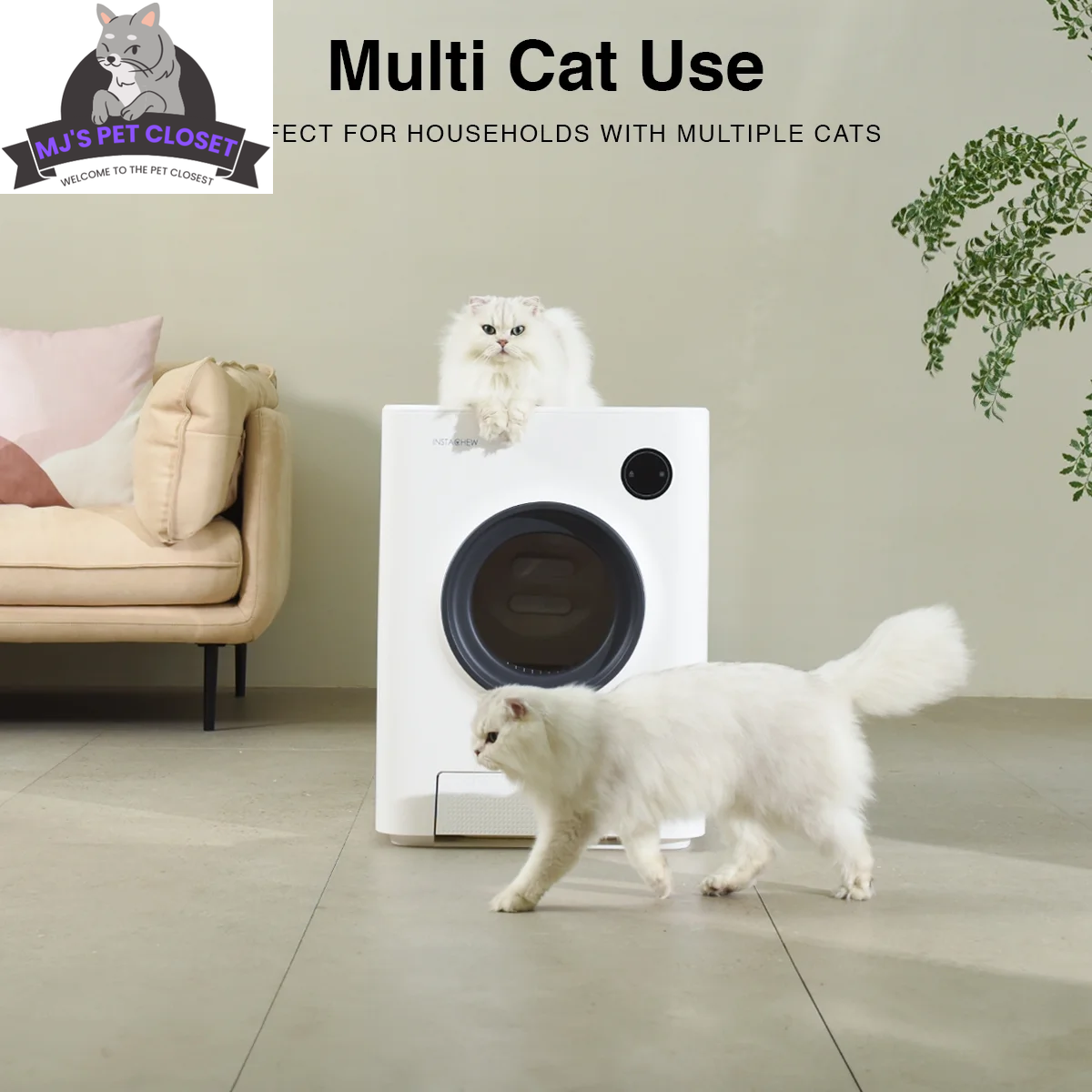Say goodbye to scooping! πΎ Meet the Purrclean Self-Cleaning Cat Litter Box β now with app control and 5Ghz & 2.4Ghz Wifi support! π±β¨