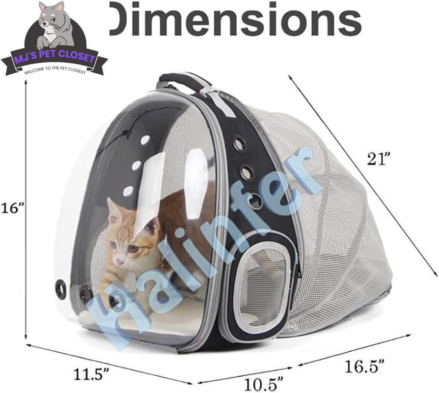 πβ¨ Cat Bubble Backpack with Fan - Perfect for Your Furry Astronaut! πΎπ± Fits Cats & Small Puppies up to 12 lbs! ππ
