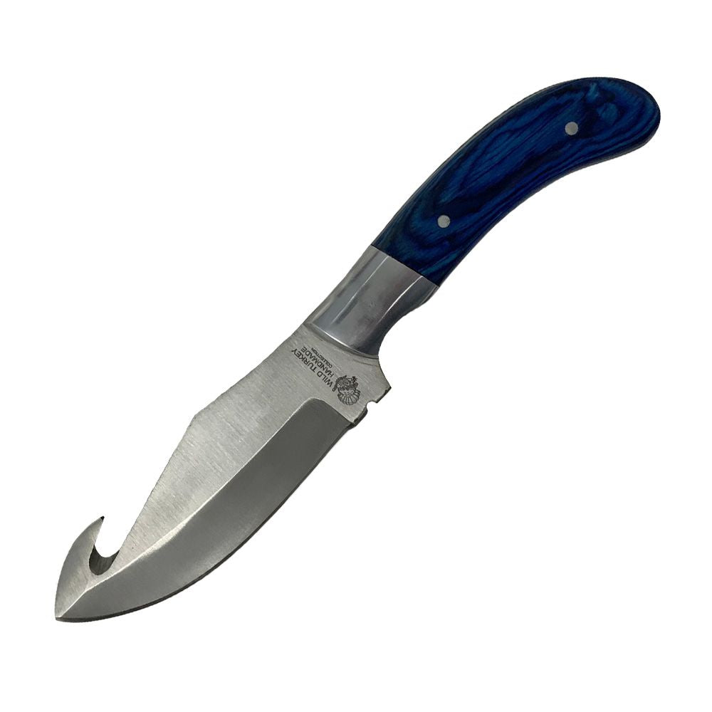 Wild Turkey Handmade Collection Gut Hook Blade Skinner Knife WT4026W