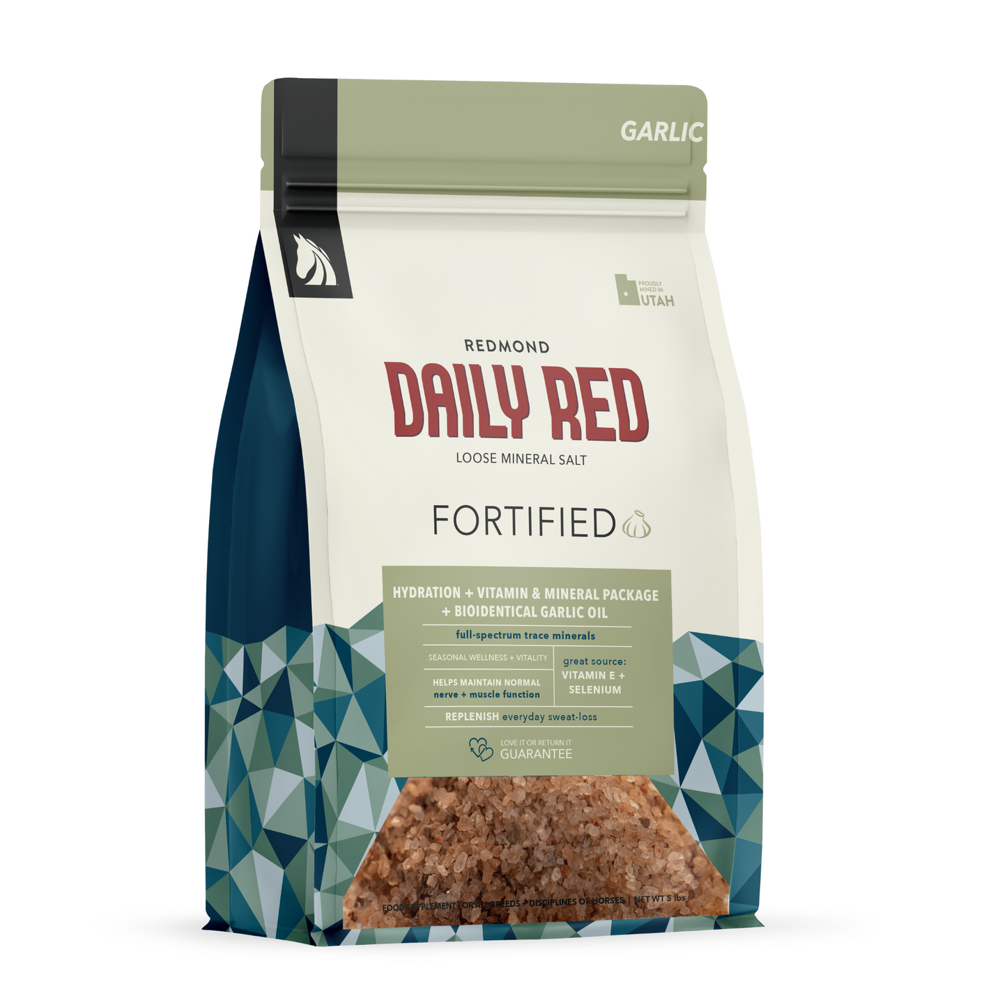 Daily Red® Fortified Garlic - Horse Vitamin & Mineral Supplement
