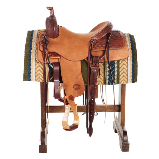 1425-9 Iron Horse 36x34 New Zealand Wool Saddle Blanket