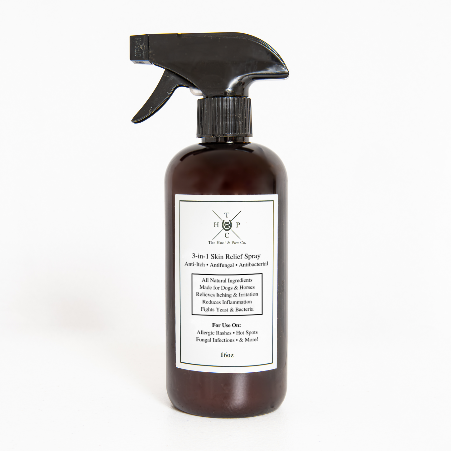 All Natural 3-in-1 Skin Relief Spray - for Dogs & Horses (8oz)