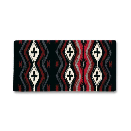 1453-3 Las Cruces 36X34 NEW ZEALAND WOOL SADDLE BLANKET