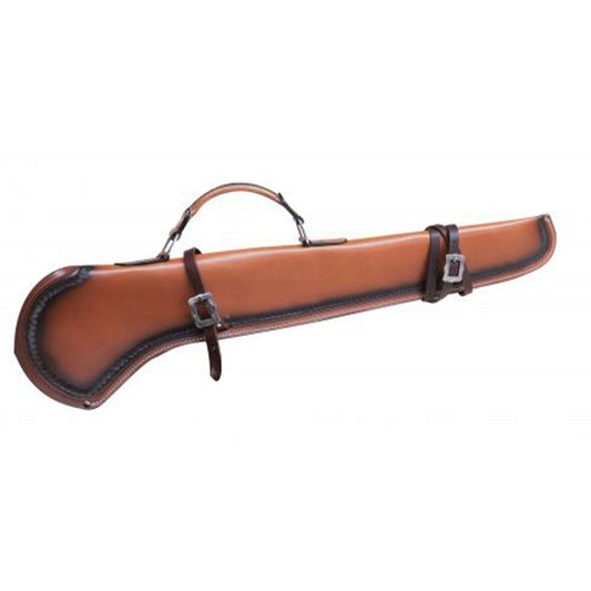 Showman 34" Smooth leather gun scabbard with scalloped trim 176144