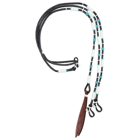 Showman Polar Frost Romal Reins 178839