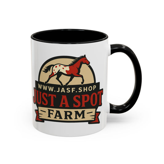 Rustic Horse Farm Accent Coffee Mug | Equestrian Gift | Fun Coffee Cup | Barn Decor | Farmhouse Kitchen Essentials | Horse Lover's Mug