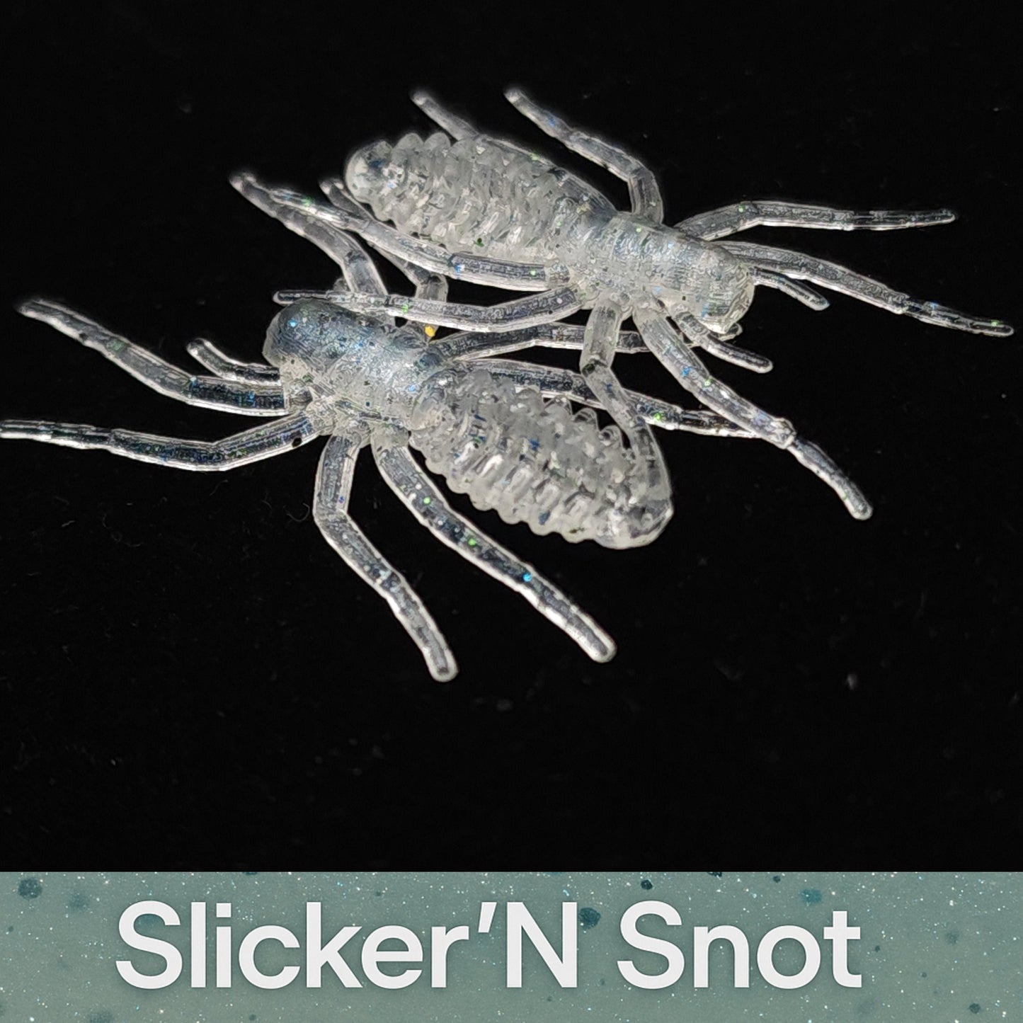 Jar of 1" Micro Spider Bait "The Writing Spider"