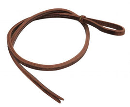4' x 1/2" Harness leather over & under whip. Made in the USA