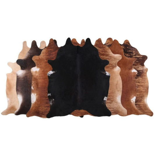 LG/XL Brown, Beige, Black, Tornasol, and Brindle Hair on Cowhide Rugs - 40-45 Sq. Ft. 5060