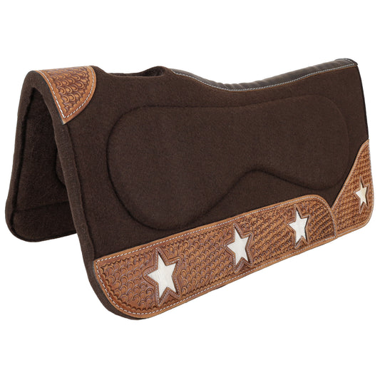 Showman 31" x 32" Cosmic Hide Built-Up Felt Saddle Pad 5913