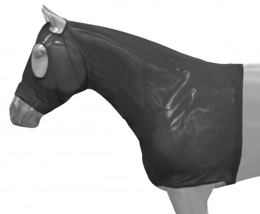 Showman Lycra Mesh zipper slicker hood 60528