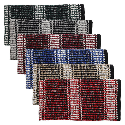 Showman 32" x 64" Double Weave Saddle Blanket 6125