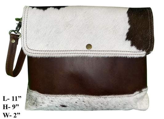 Klassy Cowgirl Genuine Hair on Cowhide Conceal Carry Crossbody Bag 78107