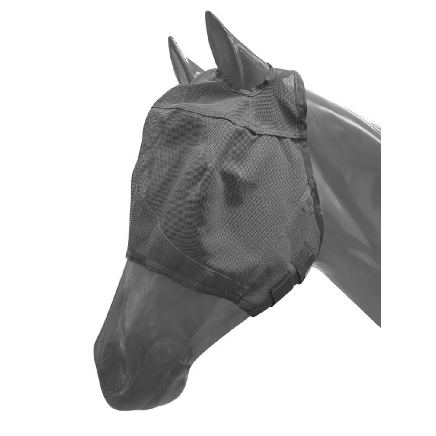 Showman Mesh Rip Resistant Pony Size Fly Mask No Ears with Velcro Closure 859278P