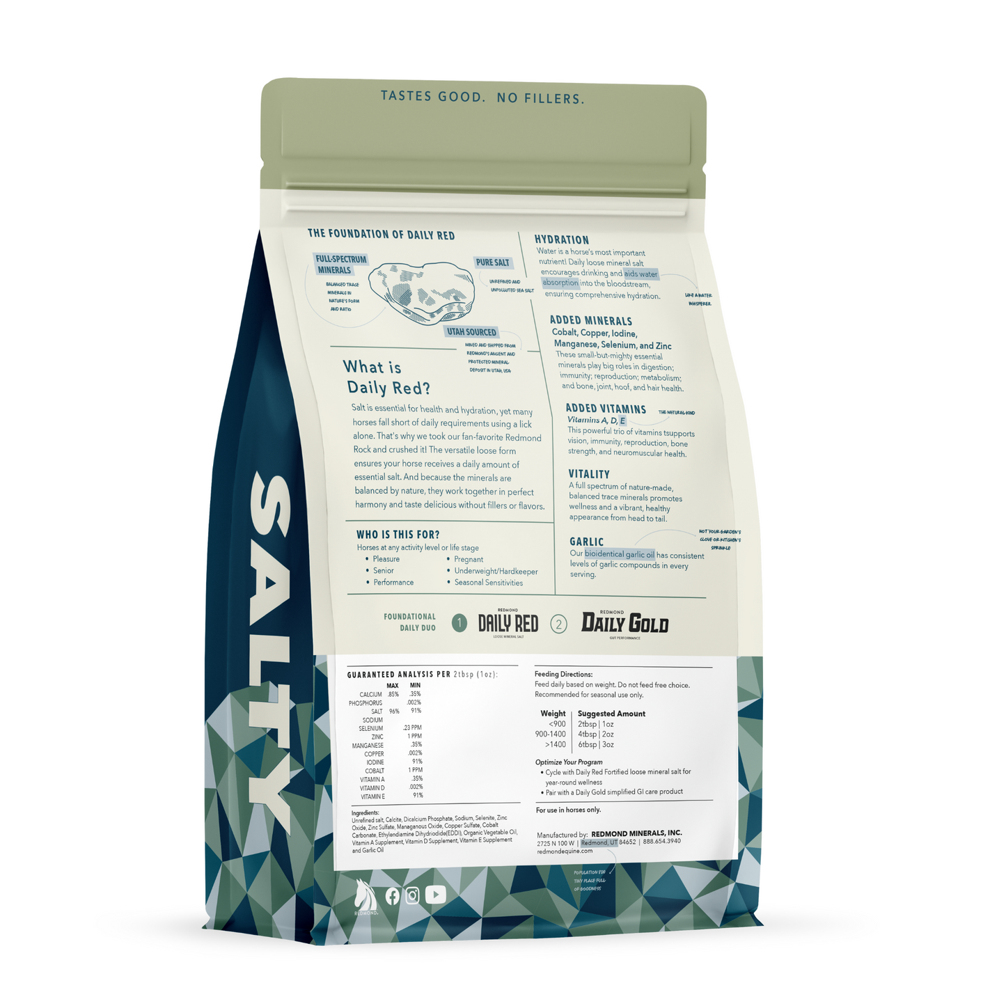 Daily Red® Fortified Garlic - Horse Vitamin & Mineral Supplement