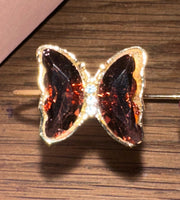Butterfly Cuff Bracelet - Silver