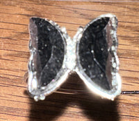 Butterfly Cuff Bracelet - Silver