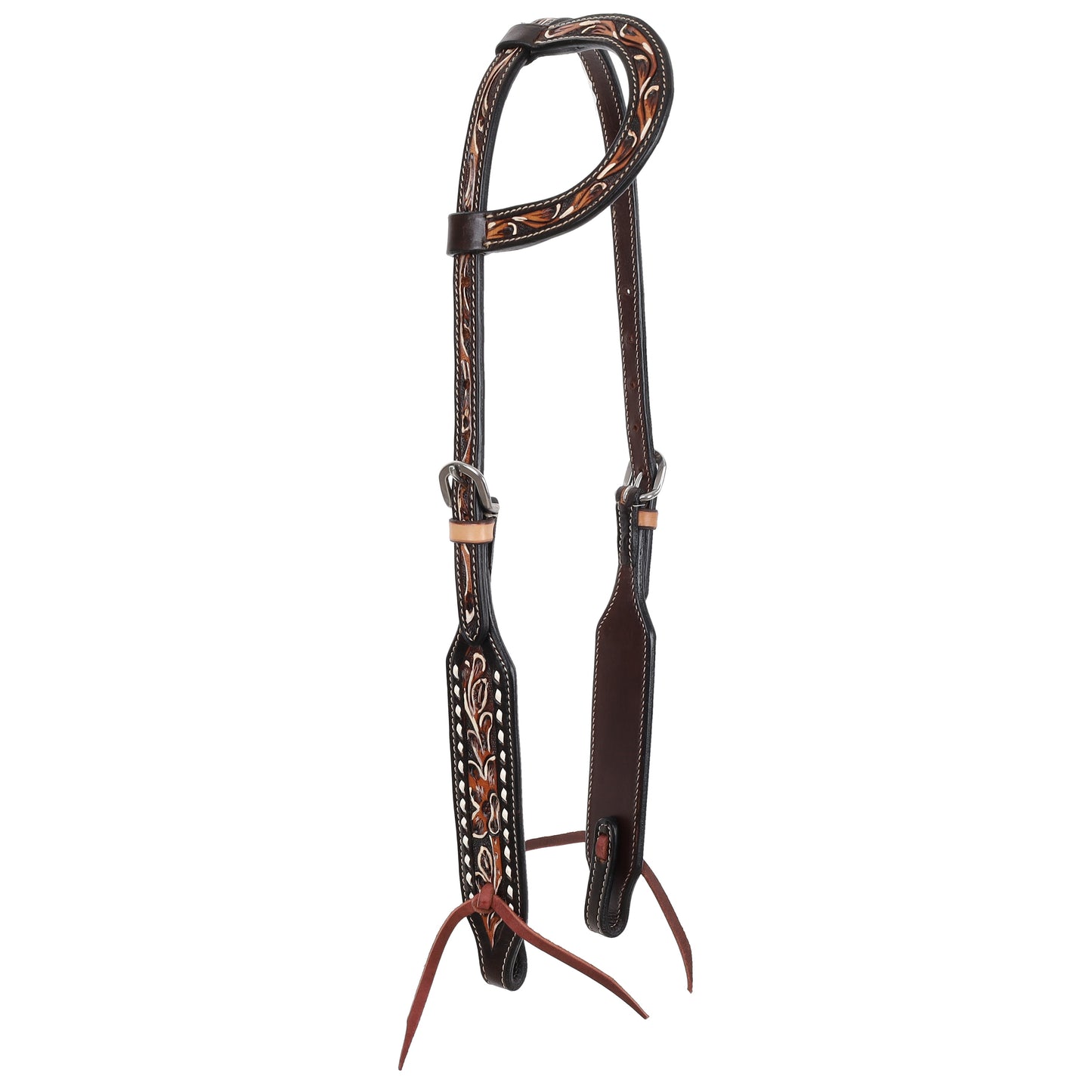 Showman Argentina Cow Leather Wildwood One Ear Headstall UA-310